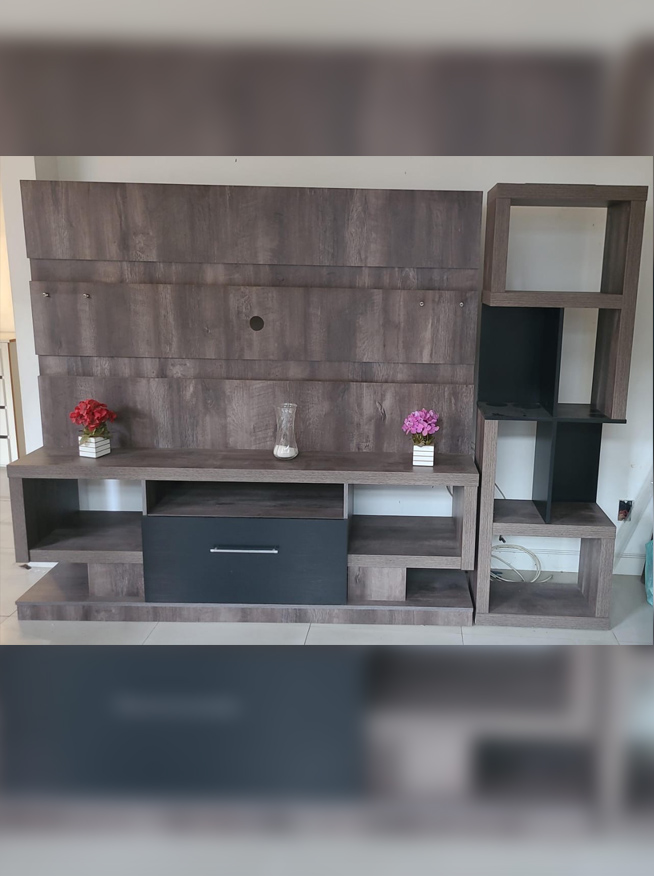 Painel de TV e Estante