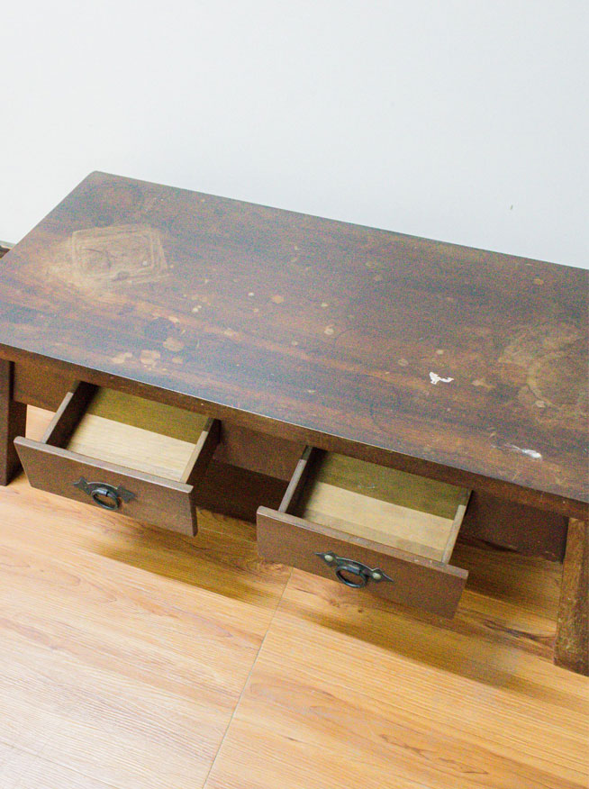 Mesa de Madeira Demolição (Retrô)